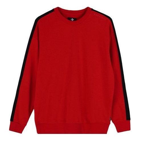 Converse Track Taping Crew Neck Sweatshirt 'Red' 10017989-A03 sold by KicksCrew