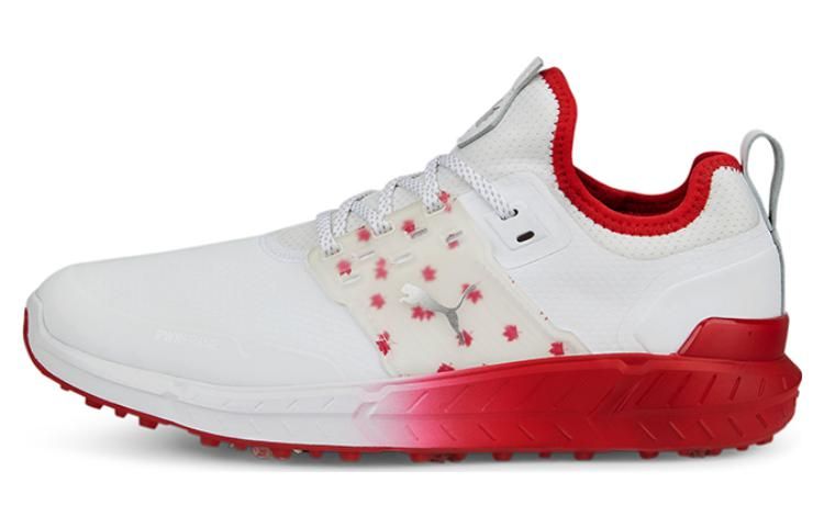 Puma Ignite Articulate Maple Golf Shoes 'White Red' 377216-01 sold by KicksCrew product image thumbnail 2