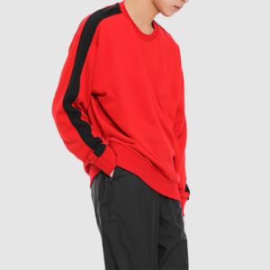 Converse Track Taping Crew Neck Sweatshirt 'Red' 10017989-A03 sold by KicksCrew