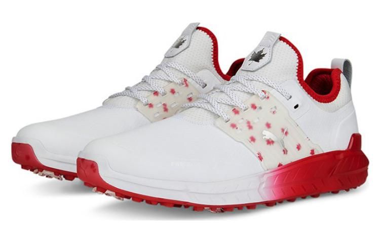Puma Ignite Articulate Maple Golf Shoes 'White Red' 377216-01 sold by KicksCrew product image thumbnail 3