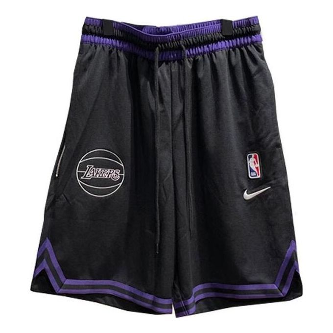 Nike NBA Dry Fit LA Lakers DNA Shorts 'Black' DZ3687-010 sold by KicksCrew