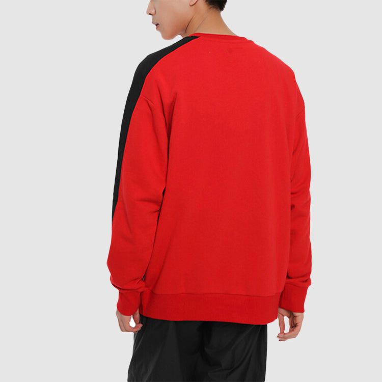 Converse Track Taping Crew Neck Sweatshirt 'Red' 10017989-A03 sold by KicksCrew product image thumbnail 4