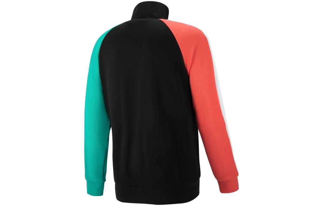 Puma Iconic T7 Track Jacket DK 'Black Blue Red' 531377-94 sold by KicksCrew product image thumbnail 2