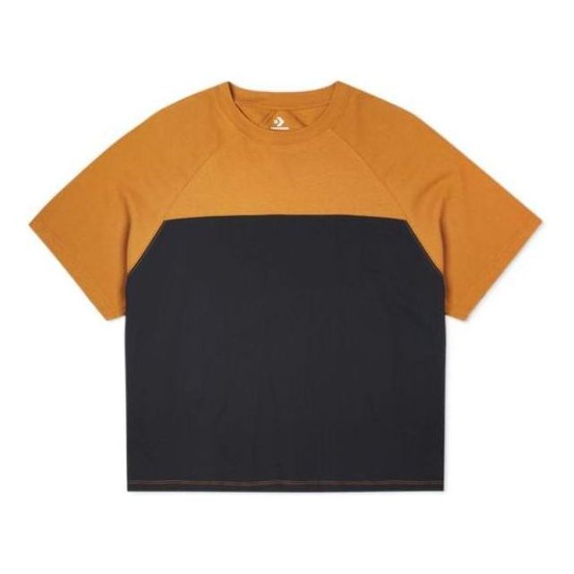 Converse Shapes Triangle Raglan Graphic T-Shirt 'Dark Soba' 10021717-A01 sold by KicksCrew