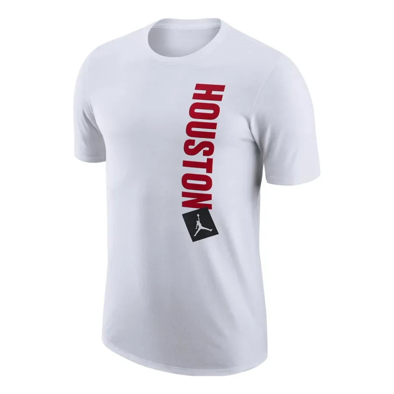 Air Jordan Houston Rockets Essential Statement Edition NBA T-Shirt 'White' DV5815-100 sold by KicksCrew