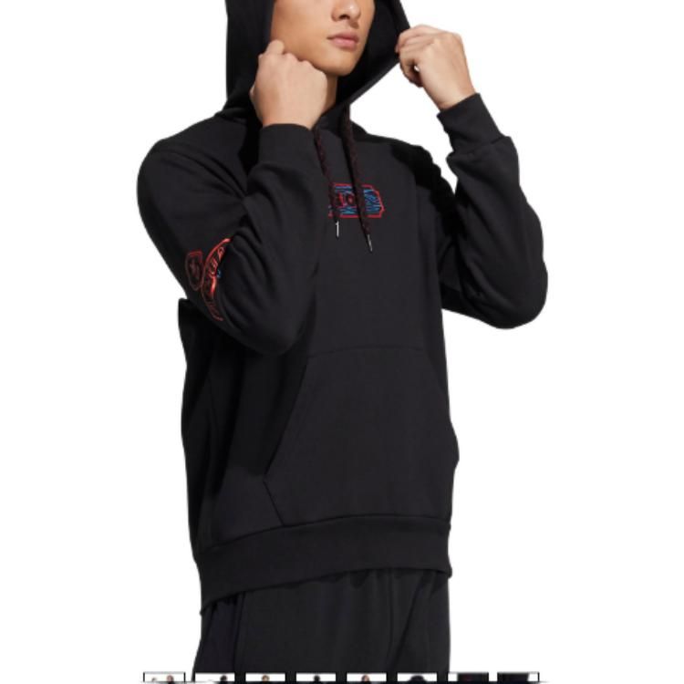 Adidas Neo SW GR Hoodie 'Black' HC9692 sold by KicksCrew product image thumbnail 5