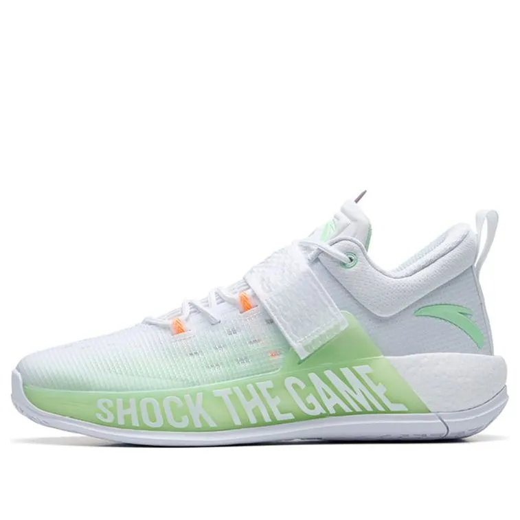 ANTA Shock The Game 4 Low 'White Green' 112231608-1 sold by KicksCrew