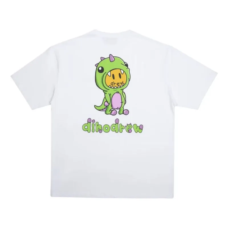 Drew House Dinodrew T-shirt 'White' DR-FW22-226 sold by KicksCrew