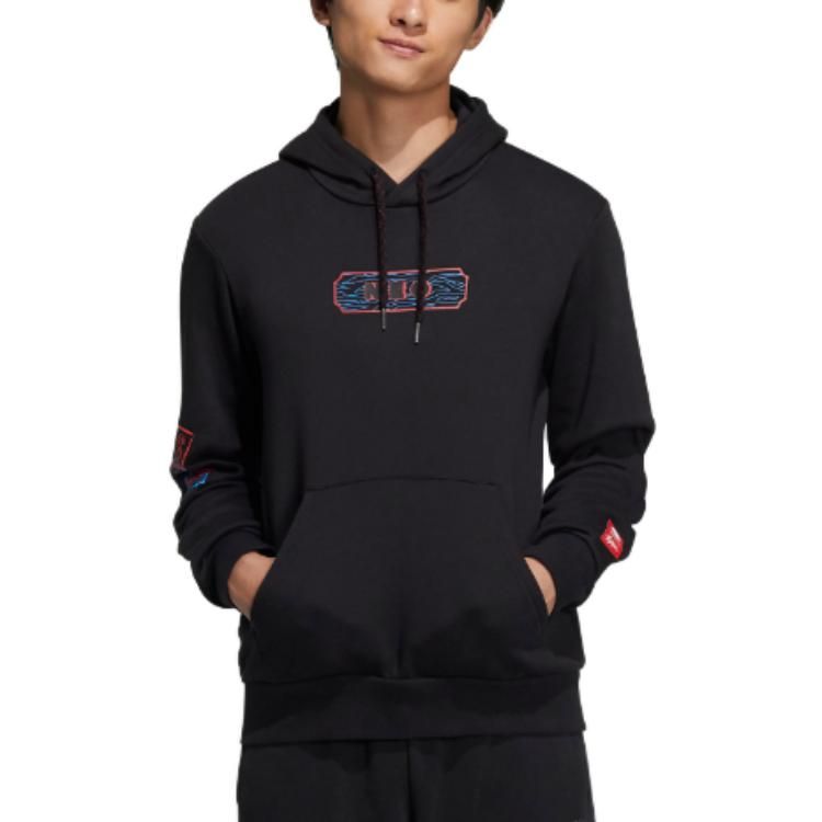 Adidas Neo SW GR Hoodie 'Black' HC9692 sold by KicksCrew product image thumbnail 3
