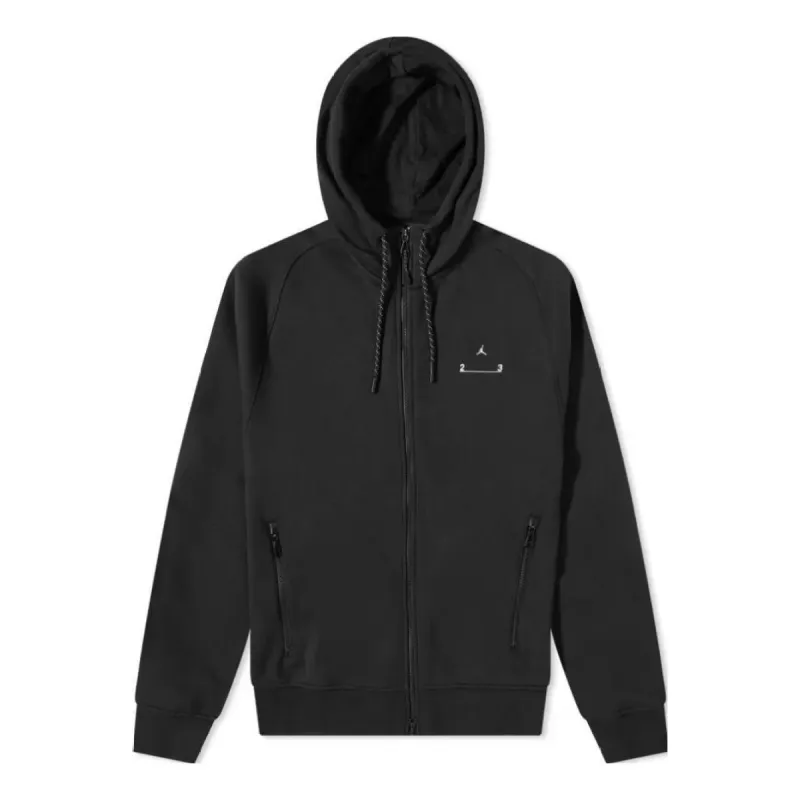 Air Jordan 23 Engineered Zip Fleece Hoodie 'Black' DV1589-010 sold by KicksCrew