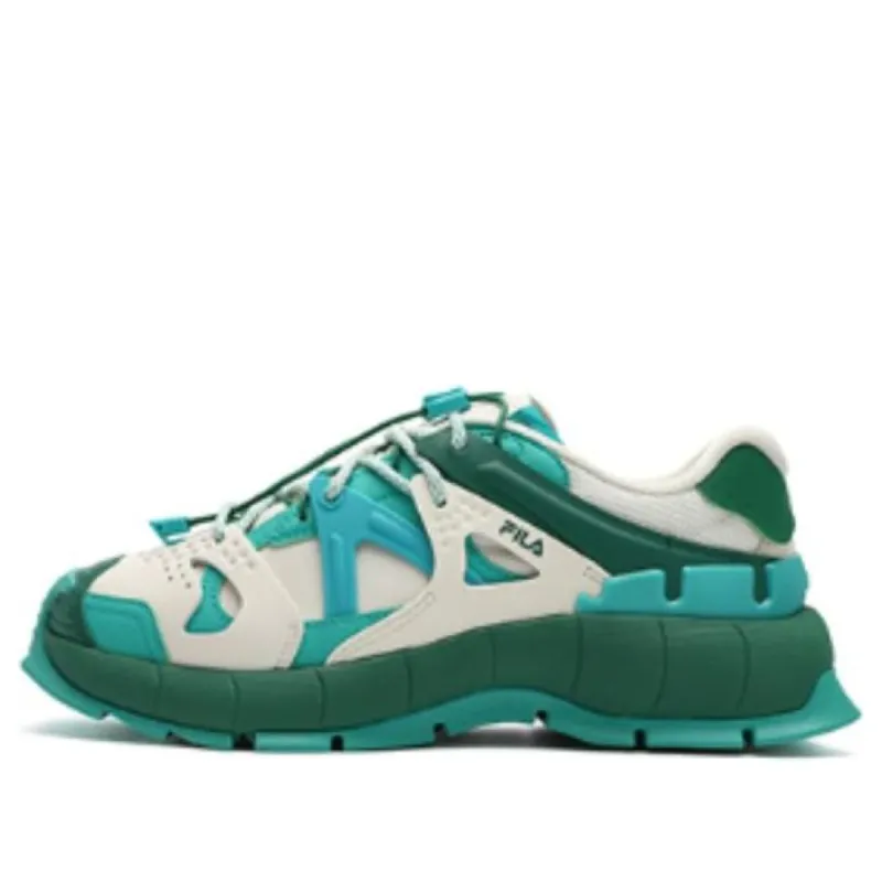 (WMNS) FILA Insetto Athletic Shoes 'White Green' F12W341106FSV sold by KicksCrew
