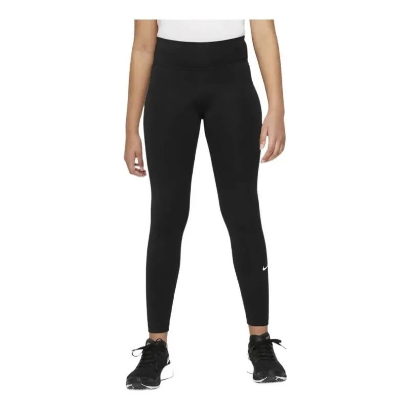 (GS) Nike Dri-FIT One Leggings 'Black' DQ8836-010 sold by KicksCrew