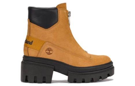 (WMNS) Timberland Everleigh Front-Zip Boot 'Wheat Nubuck' A5YHM sold by KicksCrew