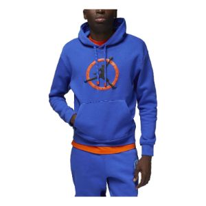 Air Jordan Flight MVP Graphic Fleece Pullover Hoodie 'Game Royal' FB7050-480 sold by KicksCrew