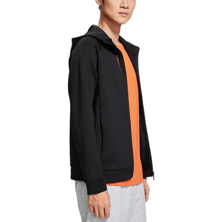 Li-Ning Athletics GYM Hooded Coat 'Black' AWDS791-1 sold by KicksCrew product image thumbnail 4