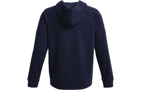 Under Armour Rival Fleece FZ Hooded Jacket 'Navy Blue' 1379767-410 sold by KicksCrew