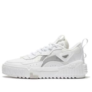 (WMNS) Li-Ning No.258 Skateboarding 'White Grey' AGCS076-1 sold by KicksCrew