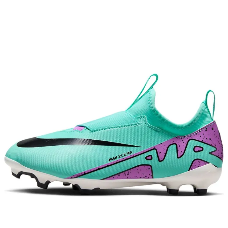 (GS) Nike Zoom Mercurial Vapor 15 Academy MG 'Hyper Turquoise Black' DJ5617-300 sold by KicksCrew