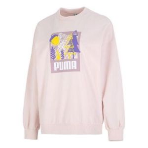 (WMNS) Puma FF Bubble Sleeve Crew Neck Sweatshirt 'Pink' 538779-48 sold by KicksCrew