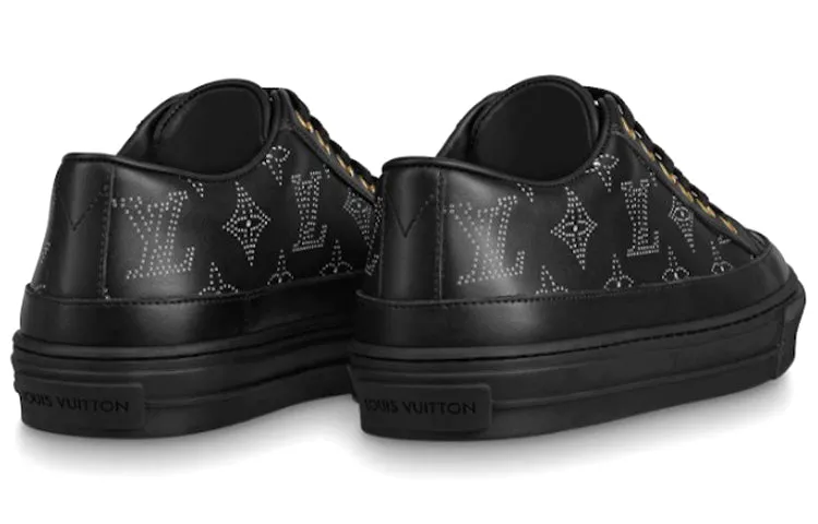 (WMNS) LOUIS VUITTON Stellar Sneakers 'Black with White Sketch Monogram' 1A87TE sold by KicksCrew product image thumbnail 4
