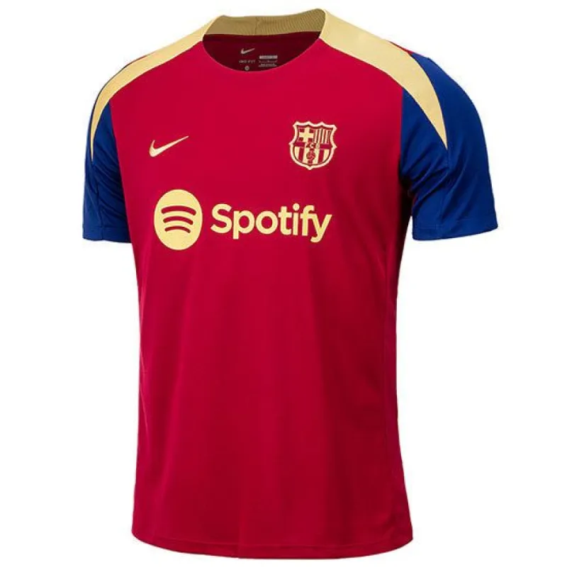 Nike FC Barcelona Dri-Fit Soccer Knit Top 'Red' FJ5439-621 sold by KicksCrew