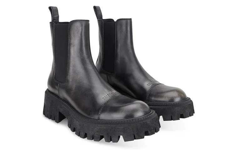 Balenciaga Tractor Chelsea Boots 'Black' 670988WBCP11000 sold by KicksCrew product image thumbnail 3