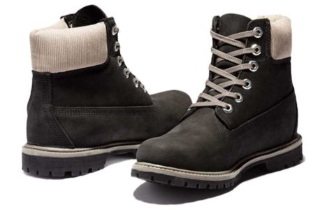 (WMNS) Timberland Premium 6 Inch Waterproof Boot 'Black Nubuck' TB0A2MCC001 sold by KicksCrew