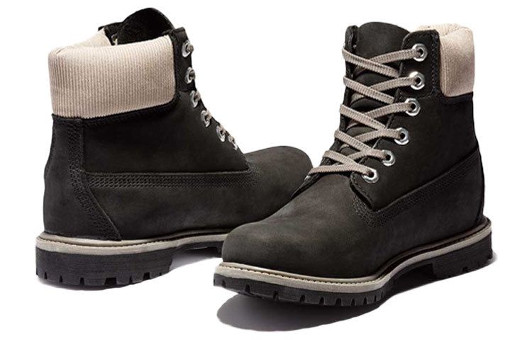 (WMNS) Timberland Premium 6 Inch Waterproof Boot 'Black Nubuck' TB0A2MCC001 sold by KicksCrew product image thumbnail 4