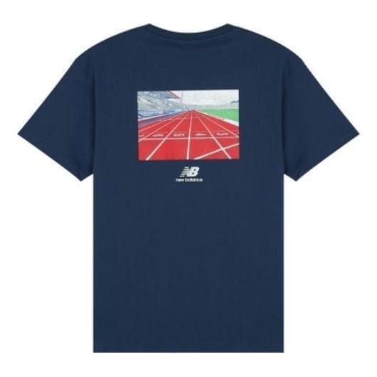 New Balance x ANB Sport Tee 'Blue' AMT22375-BGV sold by KicksCrew