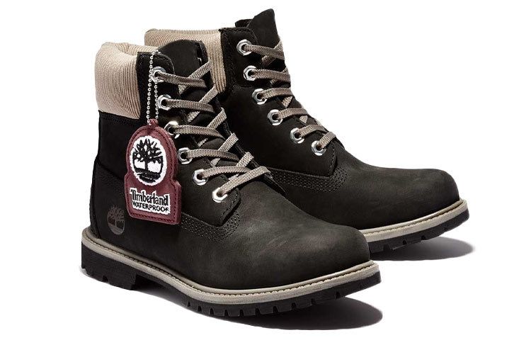 (WMNS) Timberland Premium 6 Inch Waterproof Boot 'Black Nubuck' TB0A2MCC001 sold by KicksCrew product image thumbnail 3