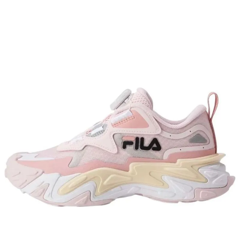 (GS) FILA Classic Running Shoes 'Pink Yellow' K15G232501FSB sold by KicksCrew