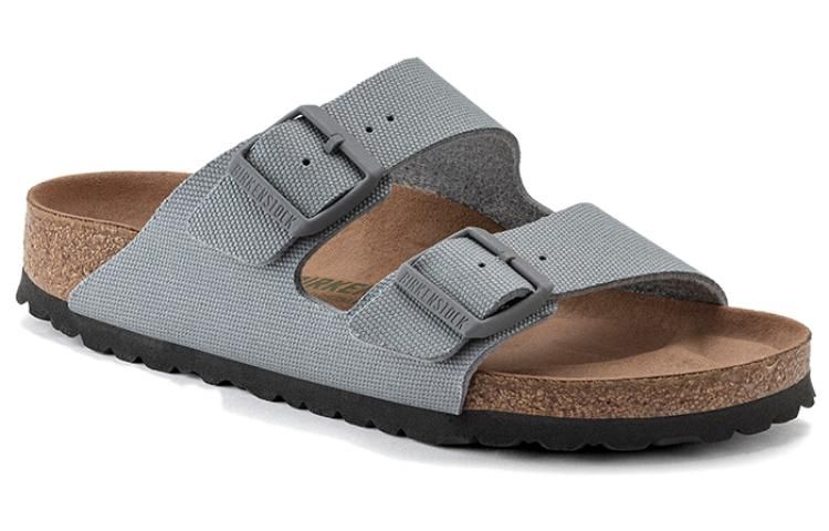 Birkenstock Arizona Vegan Men Textile 'Stone Coin' 1023015 sold by KicksCrew product image thumbnail 2