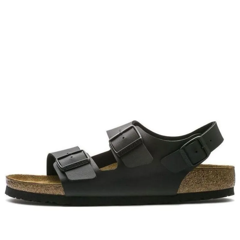 Birkenstock Milano Birko Flor 'Black' 0034791 sold by KicksCrew