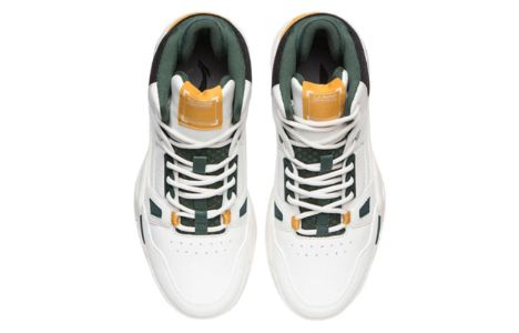 (WMNS) Li-Ning Basketball Shoes 'White Green Yellow' AGBR084-4 sold by KicksCrew