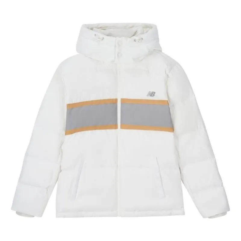New Balance Sportswear Jacket 'White Grey' AMJ33341-CIC sold by KicksCrew