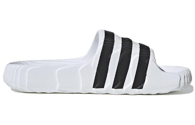 adidas originals Adilette 22 'White Black' IF3668 sold by KicksCrew product image thumbnail 2