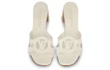 (WMNS) LOUIS VUITTON Isola 45mm Sandals 'White' 1ABYTA sold by KicksCrew