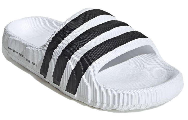 adidas originals Adilette 22 'White Black' IF3668 sold by KicksCrew product image thumbnail 3