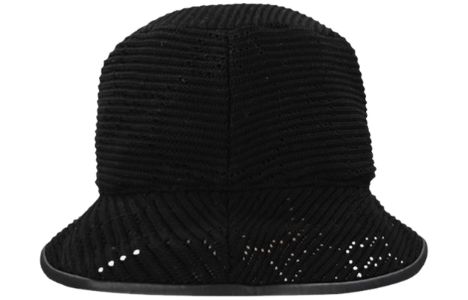 Gucci Cable Knit Bucket Hat 'Black' 6565733HAC21060 sold by KicksCrew
