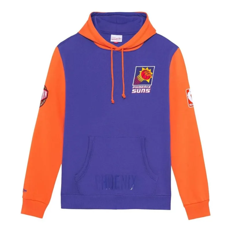 Mitchell & Ness x NBA HWC Night Fleece Hoodie 'Phoenix Suns' FPHD5378-PSUYYPPPPURP sold by KicksCrew