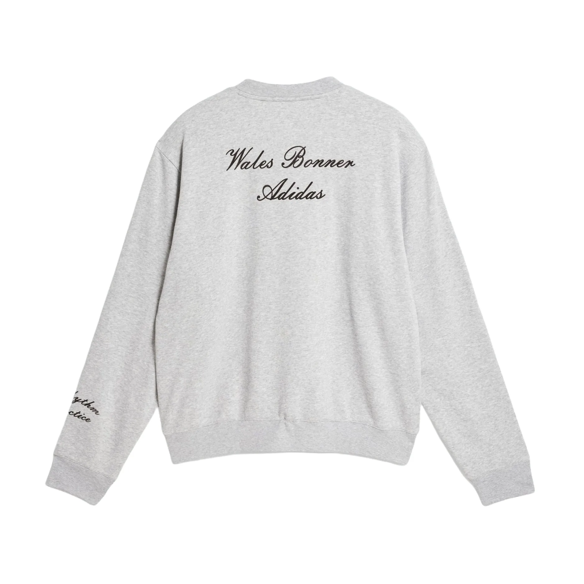 adidas x Wales Bonner Long Sleeve Sweatshirt 'Grey' IW1172 sold by KicksCrew product image thumbnail 2