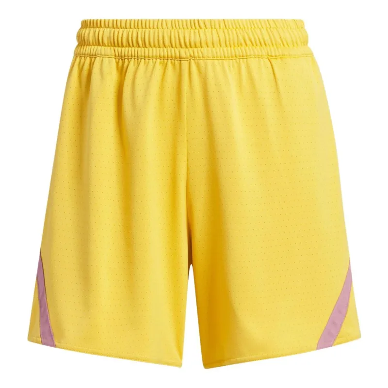 (WMNS) adidas Select Basketball Shorts 'Yellow' IJ5261 sold by KicksCrew