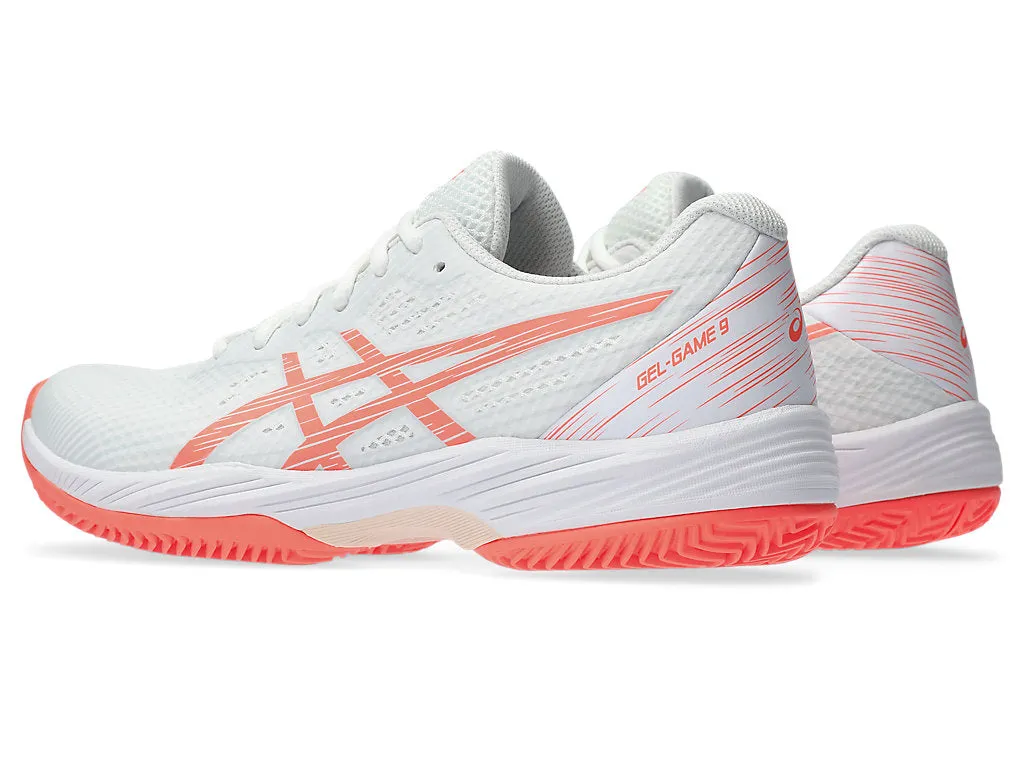 (WMNS) ASICS Gel-Game 9 Clay OC 'White Sun Coral' 1042A217-104 sold by KicksCrew product image thumbnail 4