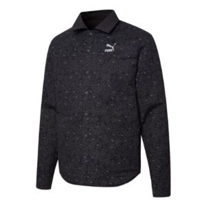 Puma Paisley Woven Reversible Shacke Shirt 'Black' 534972-01 sold by KicksCrew
