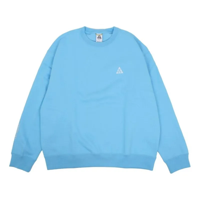Nike ACG Therma-FIT Fleece Crew 'Blue' DX9612-407 sold by KicksCrew