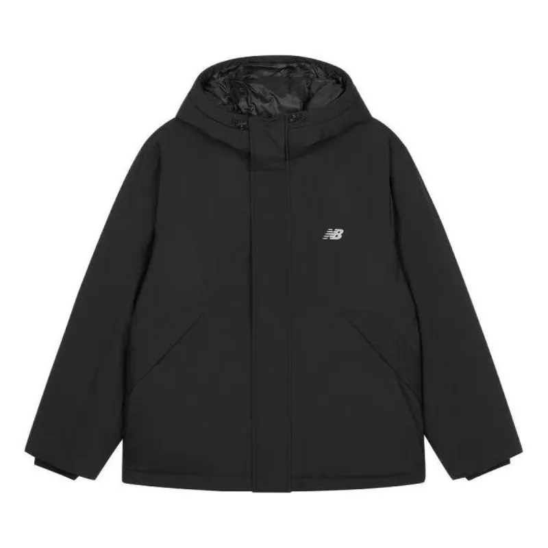New Balance Winter Windproof Down Jacket 'Black' AMJ33322-BK sold by KicksCrew