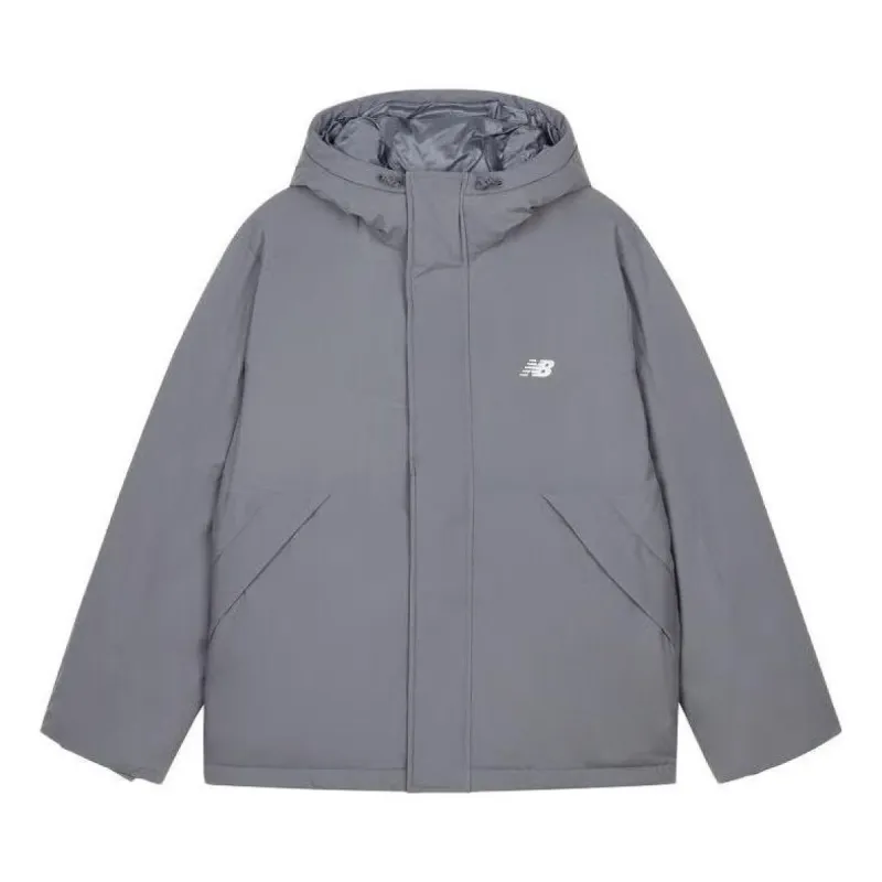 New Balance Winter Windproof Down Jacket 'Grey' AMJ33322-TTM sold by KicksCrew