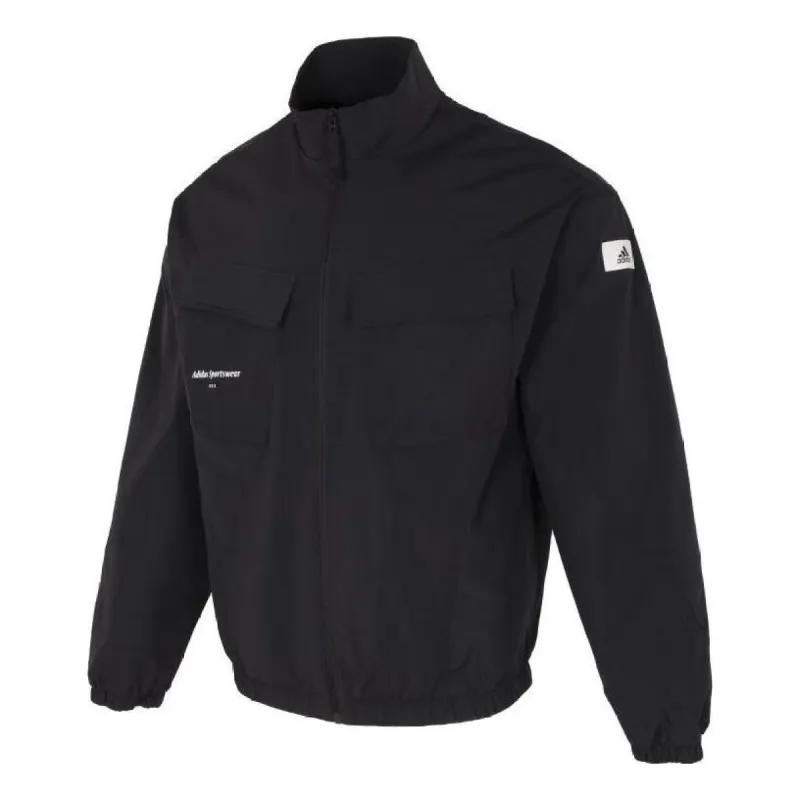 Adidas ST GF Woven Jackets 'Black' IP4987 sold by KicksCrew