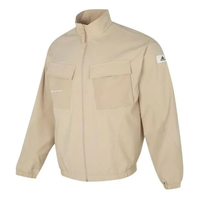 Adidas ST GF Woven Jackets 'Beige' IP5004 sold by KicksCrew