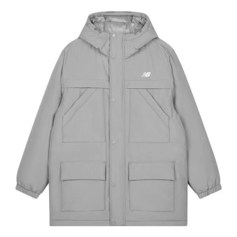 New Balance Sport Long Down Jacket 'Grey' AMJ33320-TAG sold by KicksCrew